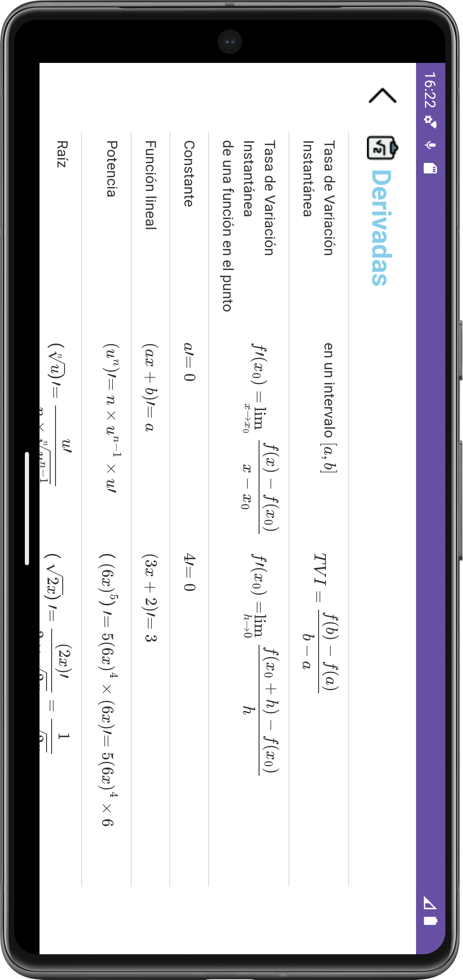 Captura de MathApp: Aprende Matemáticas